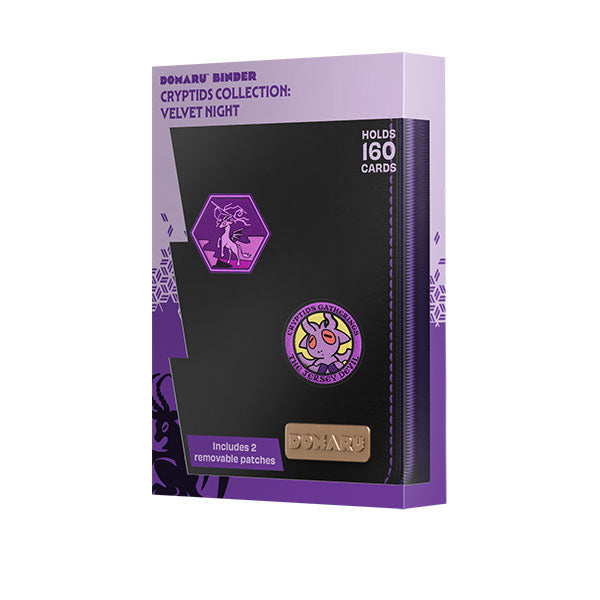 Binder: 4-Pocket DOMARU Cryptids Collection- Velvet Night