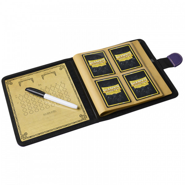Dragon Shield Binder: Spell Codex Portfolio 160- Arcane Purple