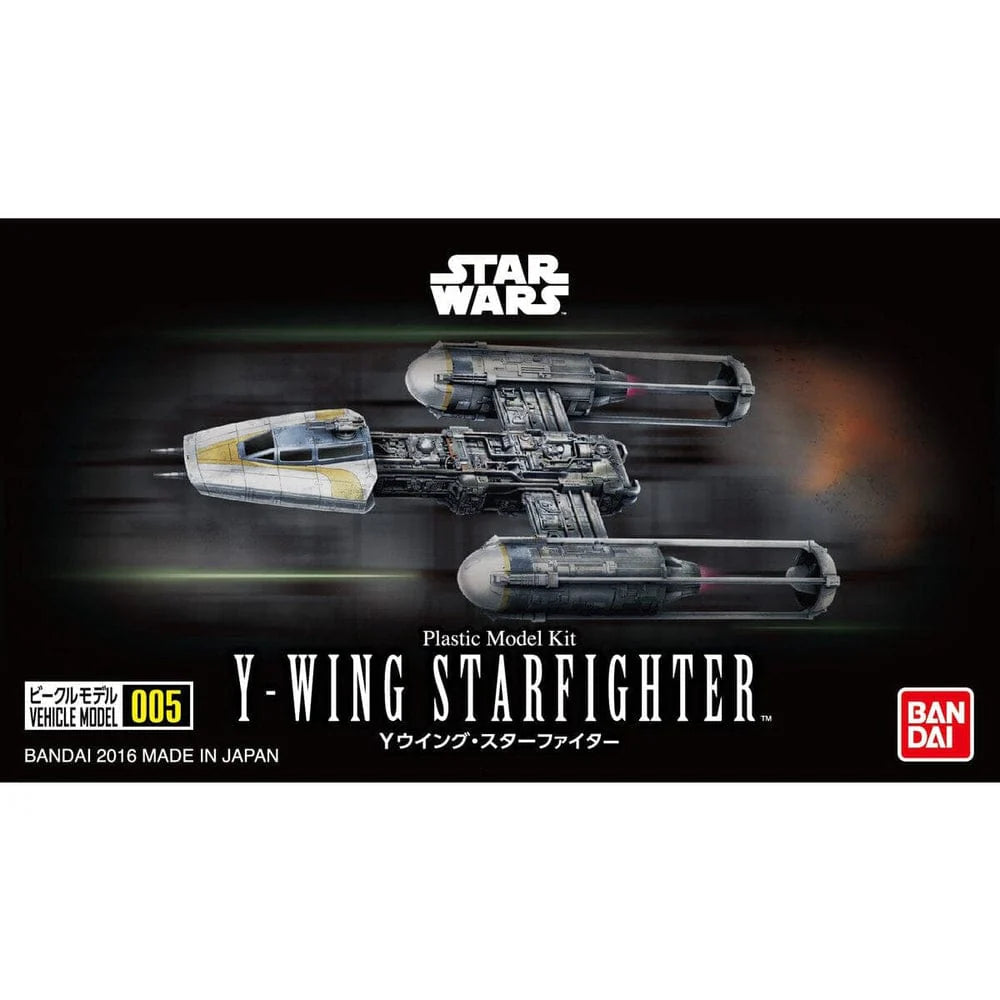 Star Wars Model Kit: Vehicle Model- 005 Y-Wing Starfighter