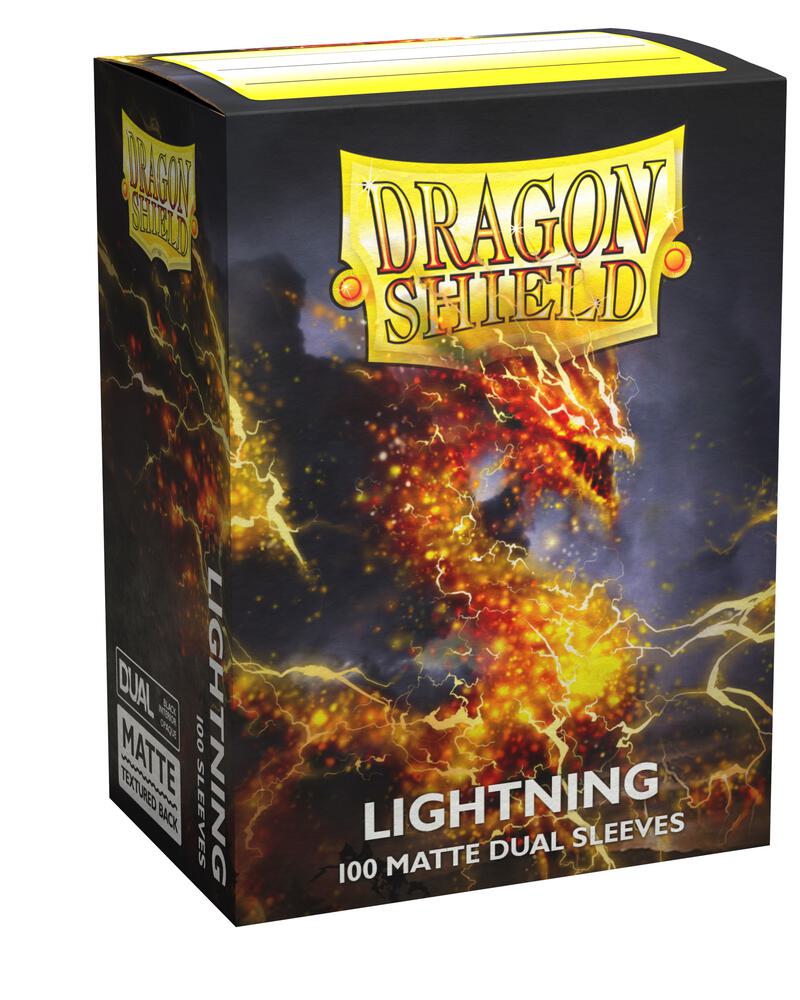 Dragon Shield Dual Matte Lightning (100ct) - Standard Size