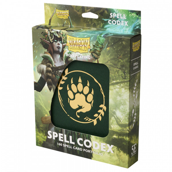 Dragon Shield Binder: Spell Codex Portfolio 160- Forest Green