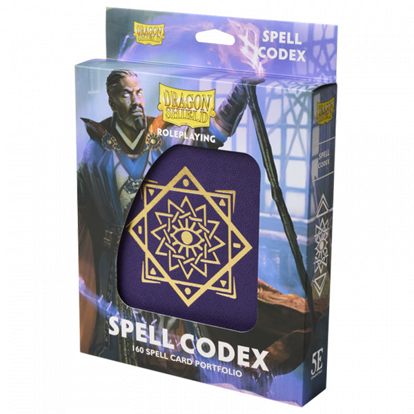 Dragon Shield Binder: Spell Codex Portfolio 160- Arcane Purple