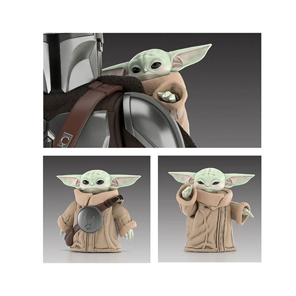 Star Wars Model Kit: 1/12 Plastic Model Kit- The Mandalorian and Grogu