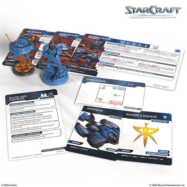 StarCraft TMG: Terran- Jim Raynor (Raynor's Raiders), Hero Expansion Set