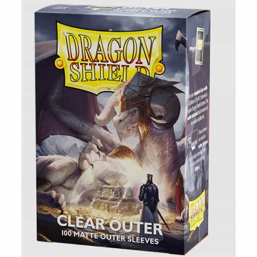 Dragon Shield Matte Clear Outer Sleeves (100ct)