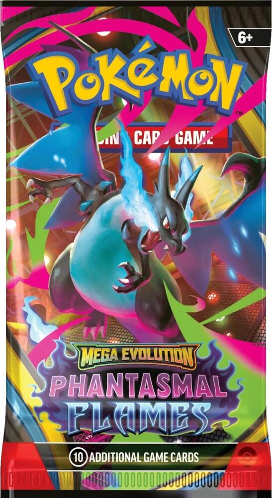 Pokemon TCG: Phantasmal Flames Booster Pack - ME02: Phantasmal Flames (PFL)