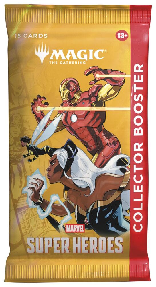 MTG: Universes Beyond- Marvel Super Heroes Collector's Booster Pack (12 Packs)