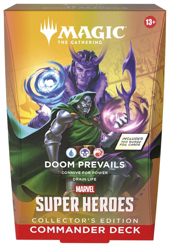 Marvel Super Heroes Commander Deck Case (Collector's Edition) - Commander: Marvel Super Heroes (MSC)