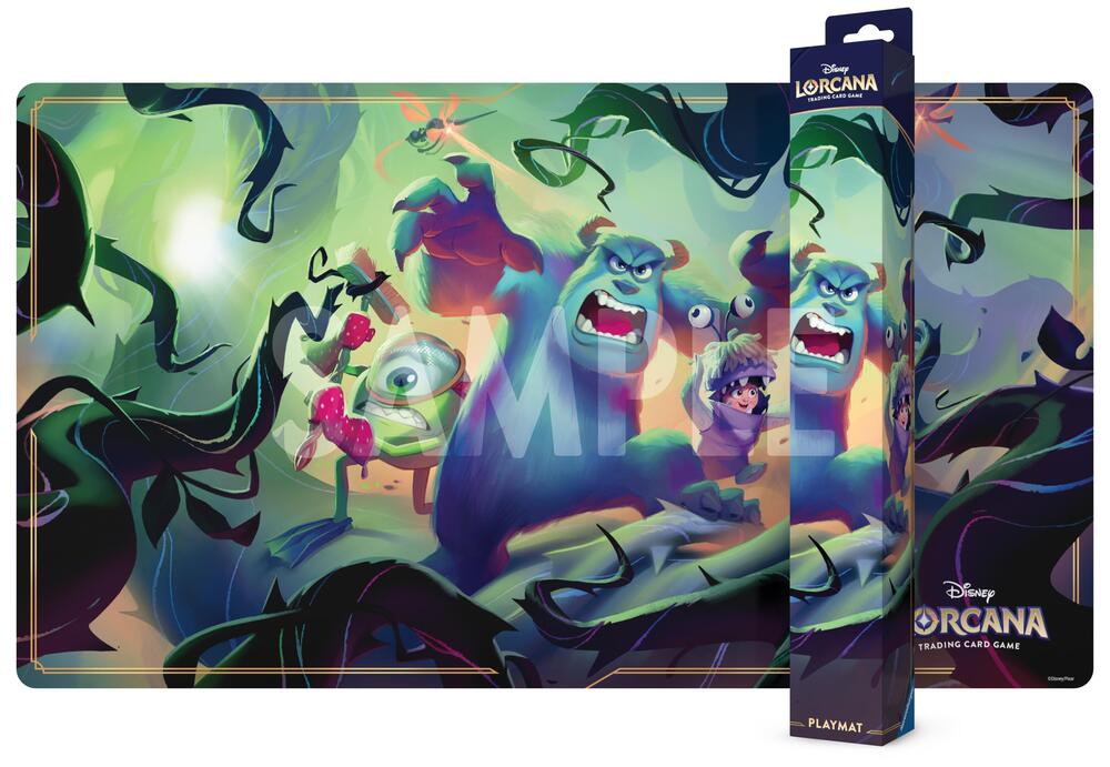 Playmat: Disney Lorcana- Set 13- Attack on the Vine - Monsters INC.