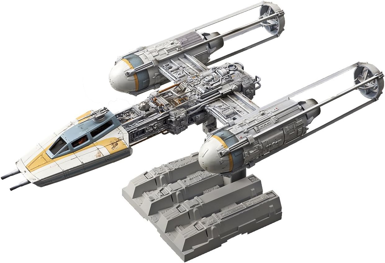 Star Wars Model Kit: 1/72 Plastic Model- Y-Wing Starfighter