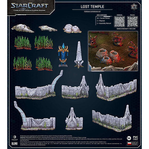 StarCraft TMG: Terrain- Lost Temple, Terrain Expansion Set