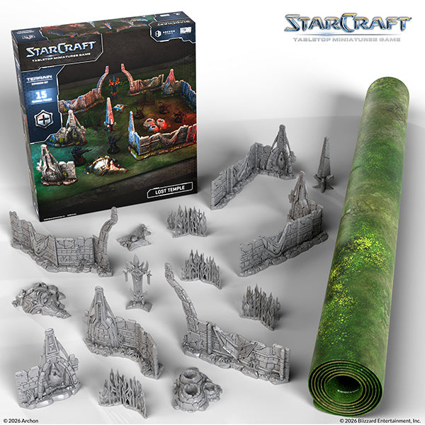 StarCraft TMG: Terrain- Lost Temple, Terrain Expansion Set