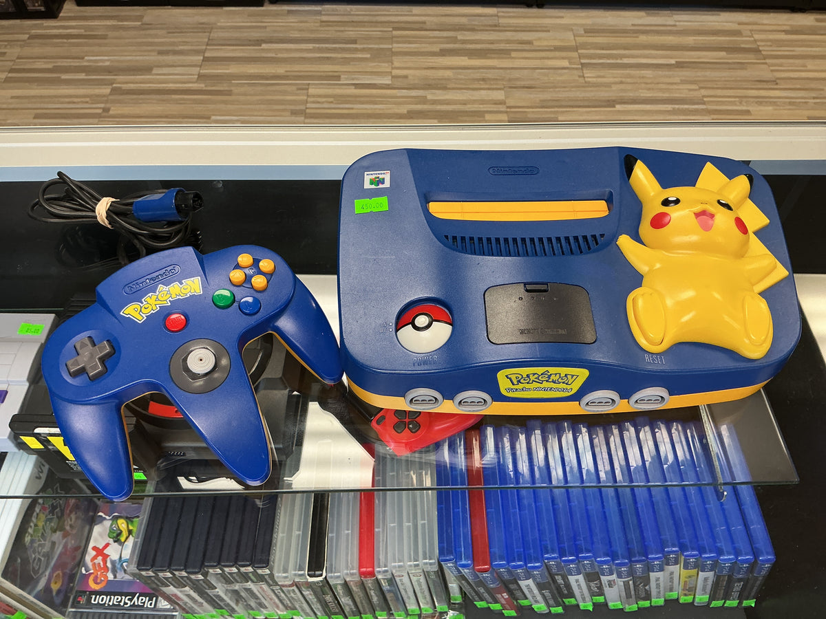 Nintendo 64: Pokemon Pikachu Console - USED