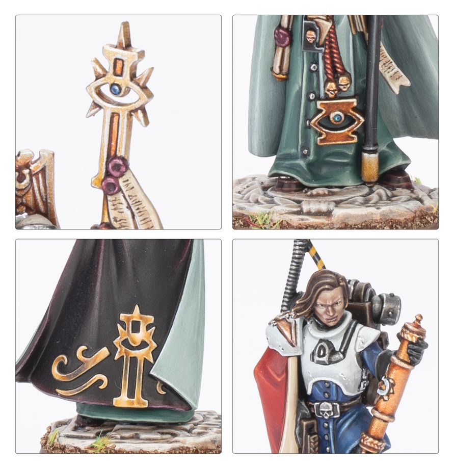 Warhammer 40k: Squad Space Marines Captain Titus and The Wardens of Ultramar