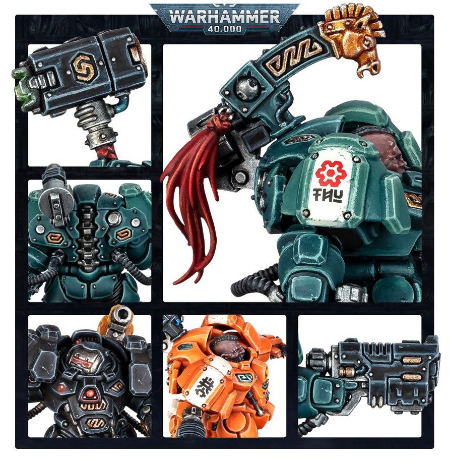 Warhammer 40k, Leagues of Votann: Einhyr Hearthguard 5 Citadel Miniatures/Figurines