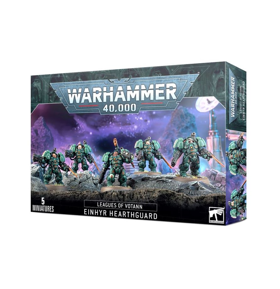 Warhammer 40k, Leagues of Votann: Einhyr Hearthguard 5 Citadel Miniatures/Figurines