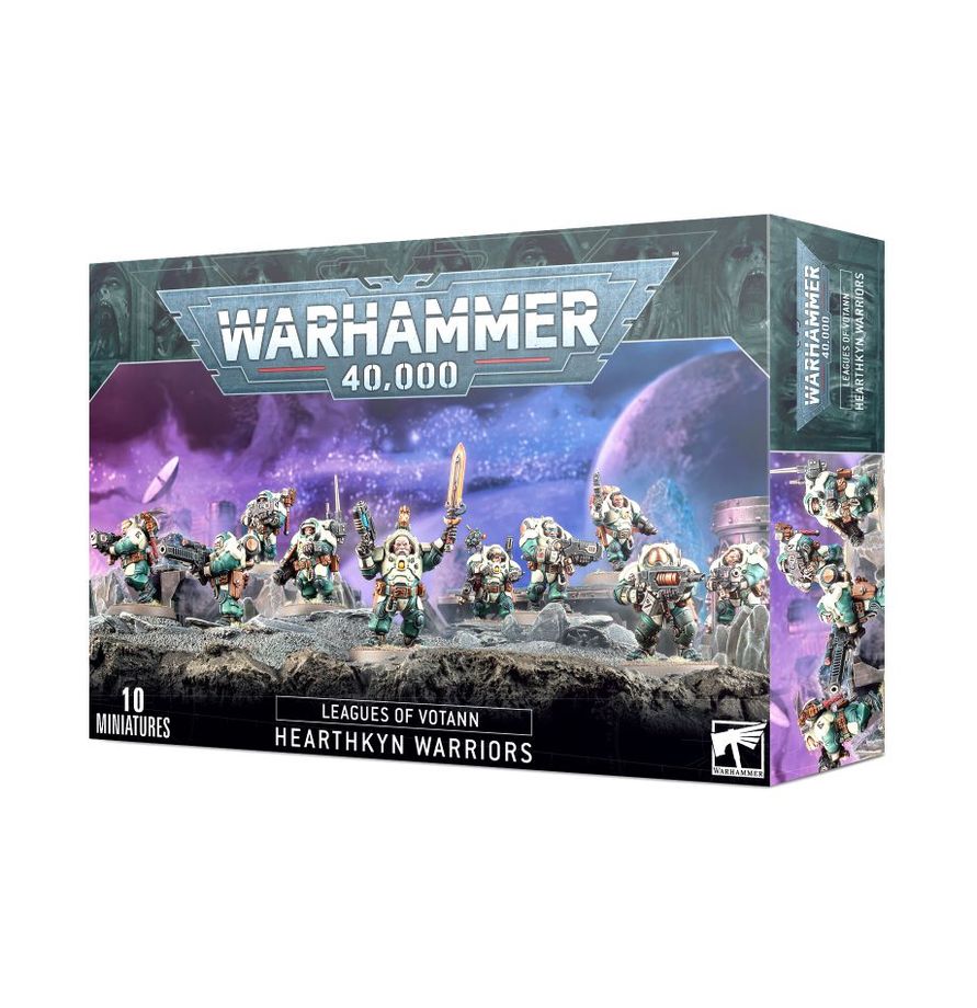 Warhammer 40k, Leagues of Votann: Hearthkyn Warriors 10 Citadel Miniatures/Figurines