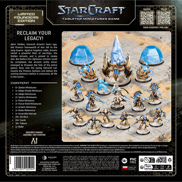 StarCraft TMG: Protoss- Starcraft Protoss Starter Set Founders Edition