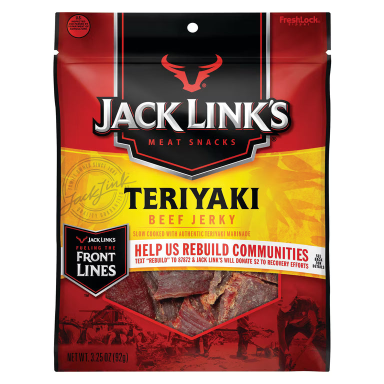 Jack Link's Beef Jerky - Teriyaki 3.25oz