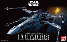 Star Wars Model Kit: 1/72 Plastic Model- X-Wing Starfighter