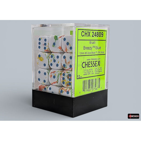 Chessex 36d6 Breezy/Blue - Brushed