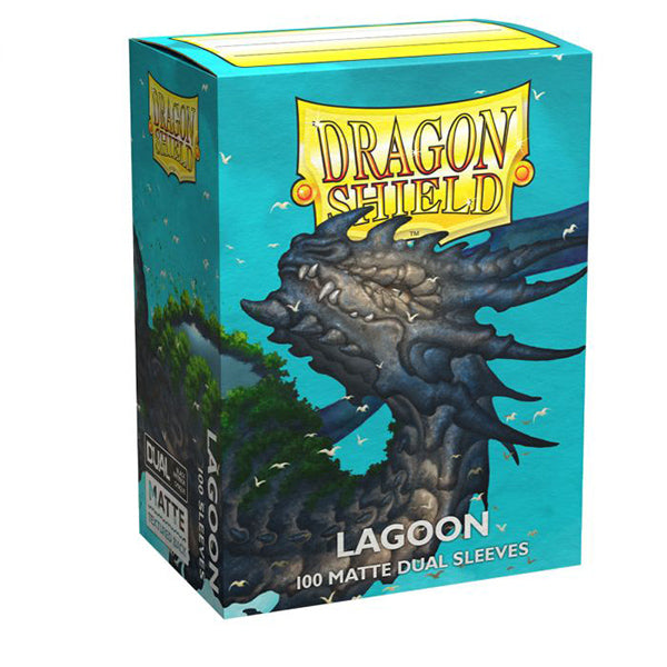 Dragon Shield Sleeves: Standard DUAL- Lagoon (100 ct.)