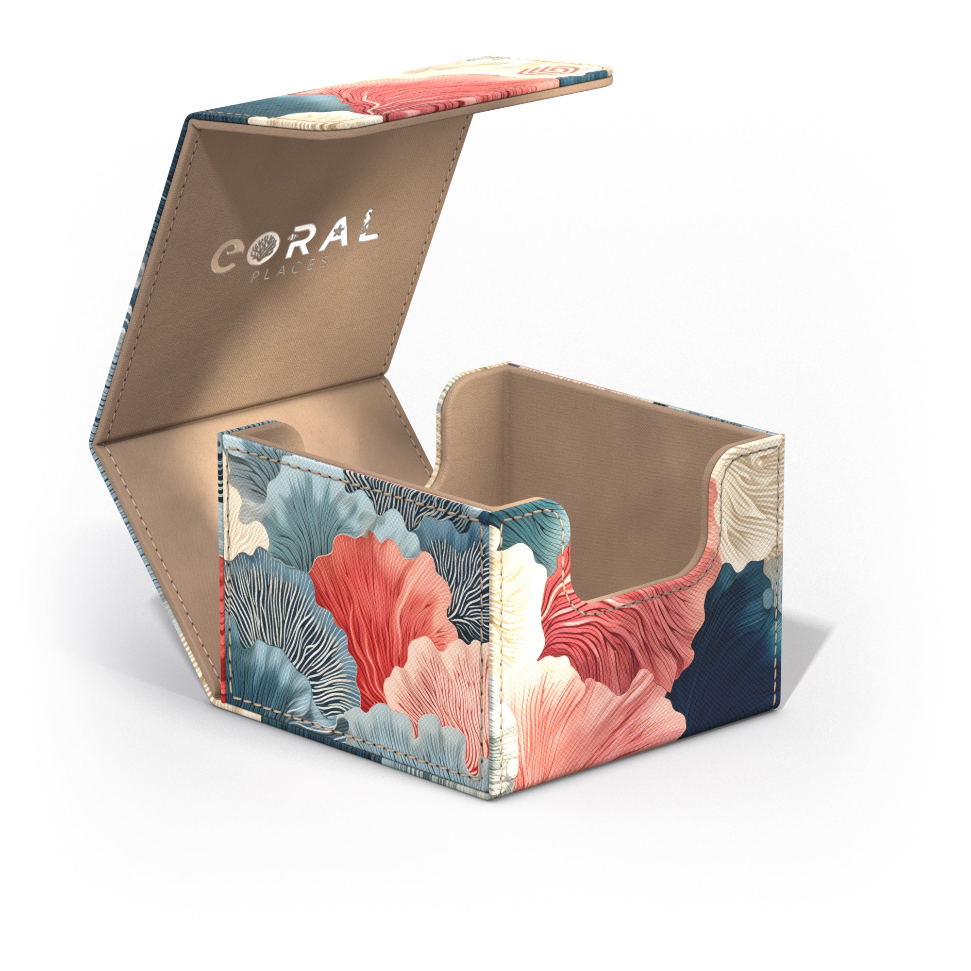 Ultimate Guard Deck Case: Sidewinder 133+ Standard Coral Places- Reef Flowers (2025 Exclusive)