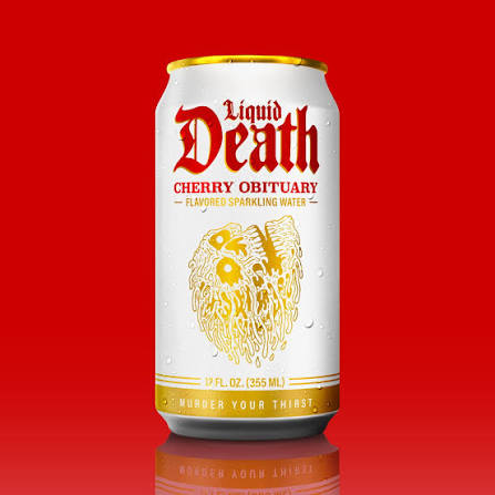 Liquid Death - Cherry Obituary - 16floz