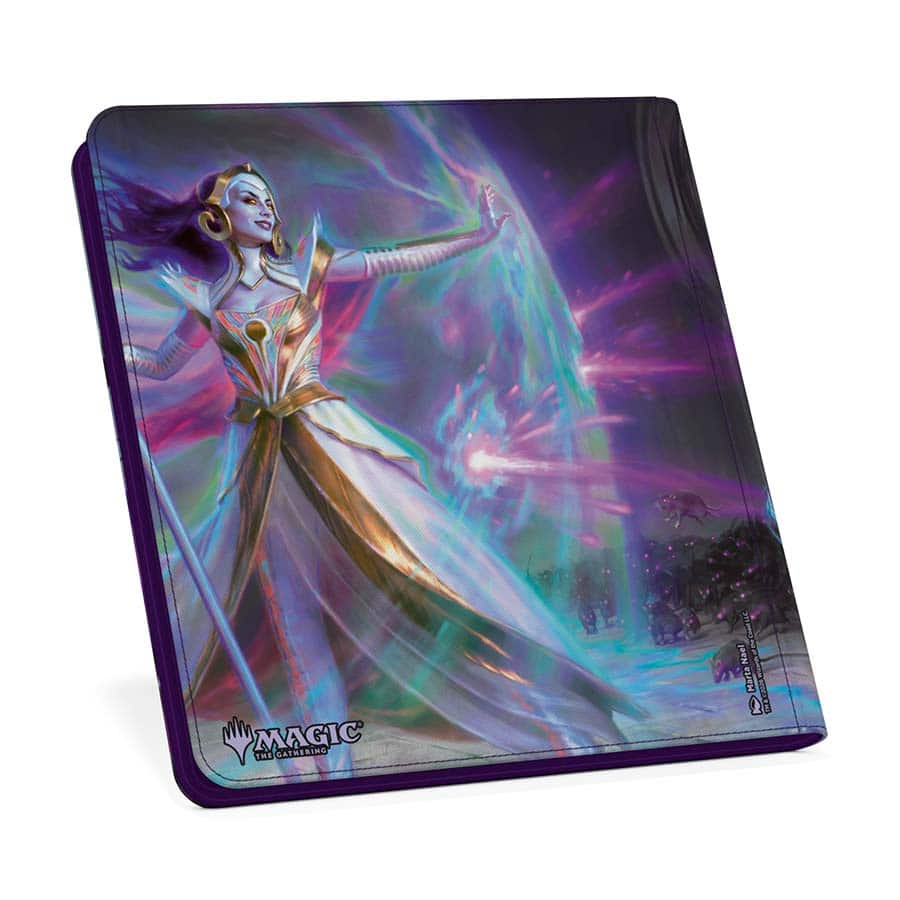 ULTIMATE GUARD: MAGIC THE GATHERING: REALITY FRACTURE (FRA): ZIPFOLIO 480 XENOSKIN (12-POCKET BINDER): LILIANA THE FAULTLESS AND LILIANA THE REPENTANT