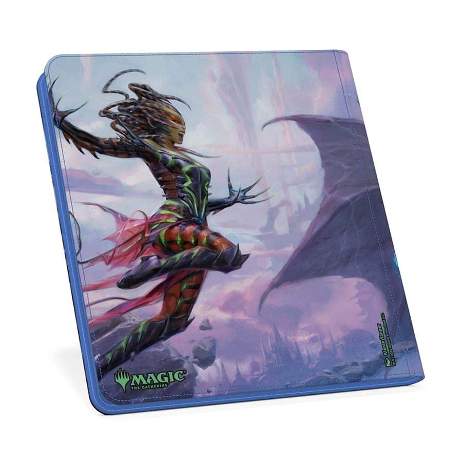 ULTIMATE GUARD: MAGIC THE GATHERING: REALITY FRACTURE (FRA): ZIPFOLIO 480 XENOSKIN (12-POCKET BINDER): VRASKA SOUL OF STONE AND VRASKA THE CUTTING GLA