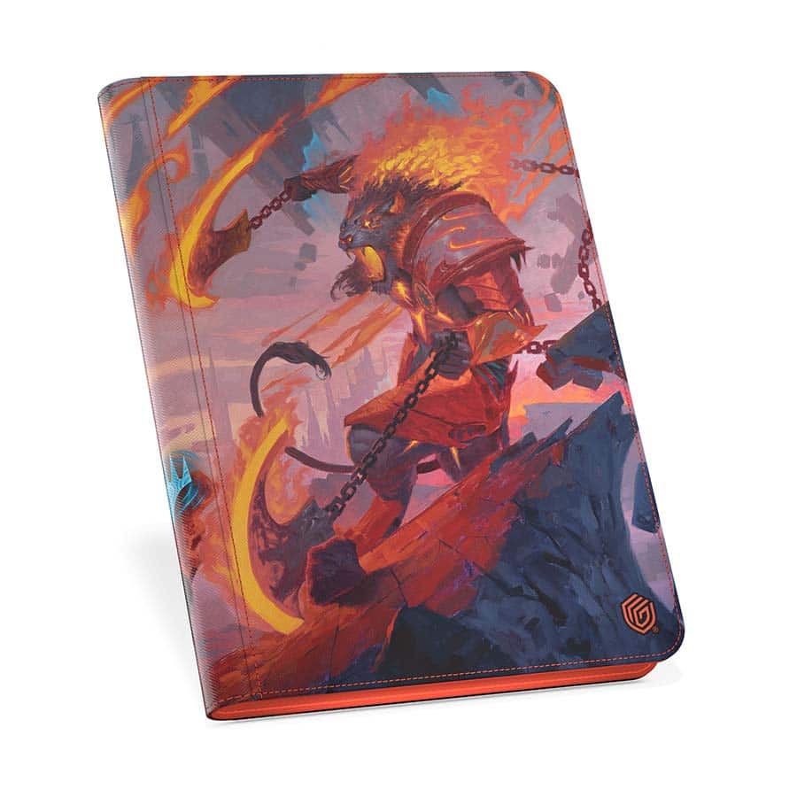 ULTIMATE GUARD: MAGIC THE GATHERING: REALITY FRACTURE (FRA): ZIPFOLIO 360 XENOSKIN (9-POCKET BINDER): AJANI RESOLUTE AND AJANI UNRELENTING