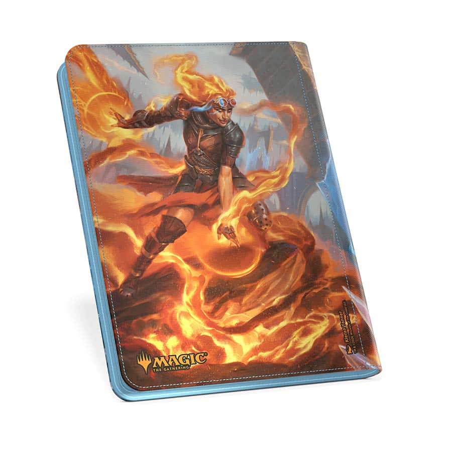 ULTIMATE GUARD: MAGIC THE GATHERING: REALITY FRACTURE (FRA): ZIPFOLIO 360 XENOSKIN (9-POCKET BINDER): CHANDRA TORCH OF DEFIANCE AND CHANDRA CHILL OF COMPLIANCE