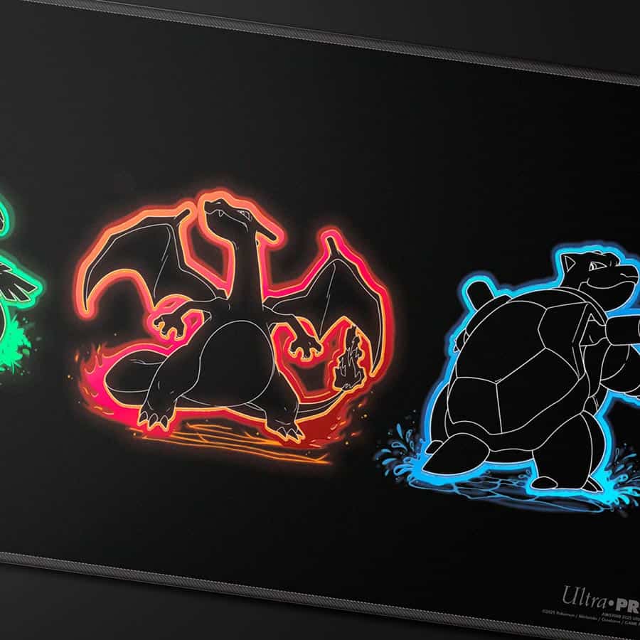 Ultra PRO: Playmat: Pokemon Legendary Foil- Neon Kanto