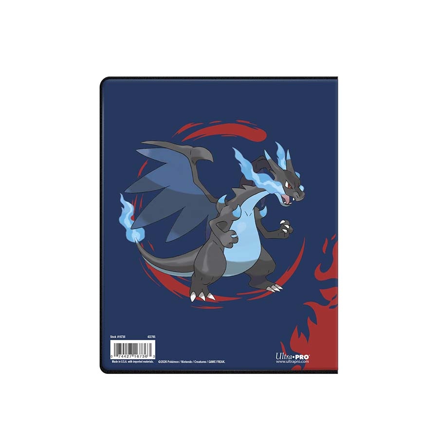 ULTRA PRO: POKEMON: Mega Charizard X and Mega Charizard Y 4-Pocket Portfolio