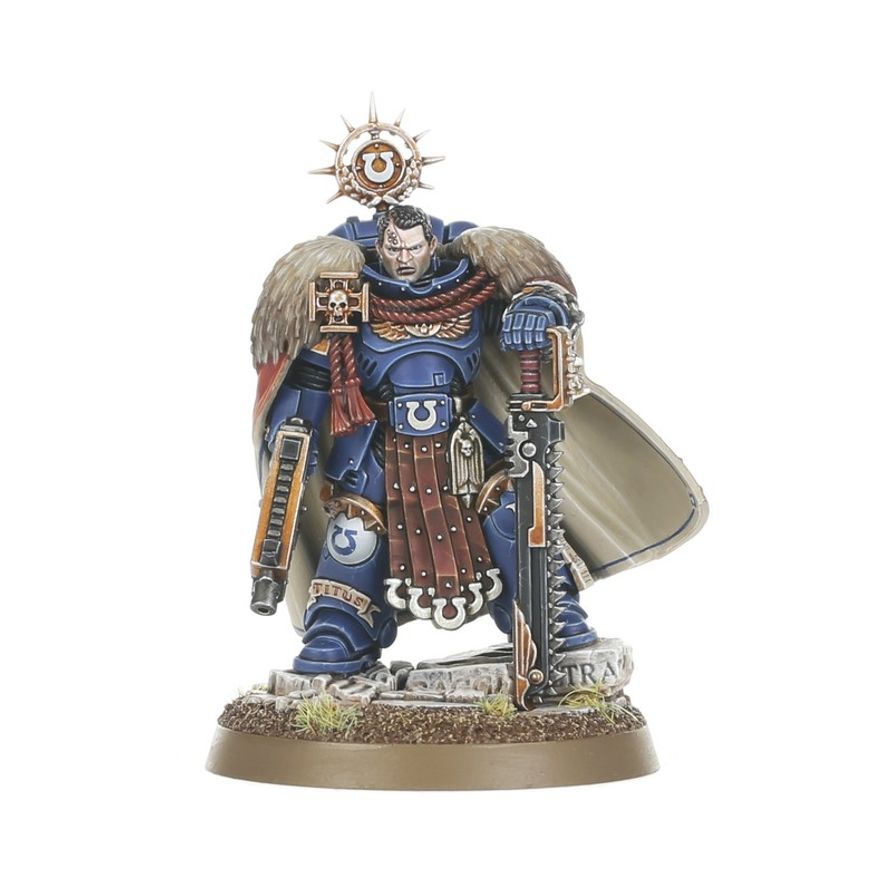 Warhammer 40k: Squad Space Marines Captain Titus and The Wardens of Ultramar