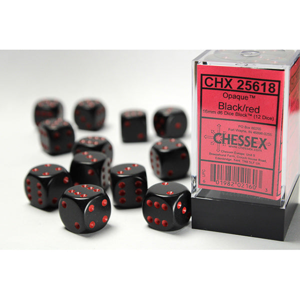 Chessex: 16mm 12d6 Translucent Opaque