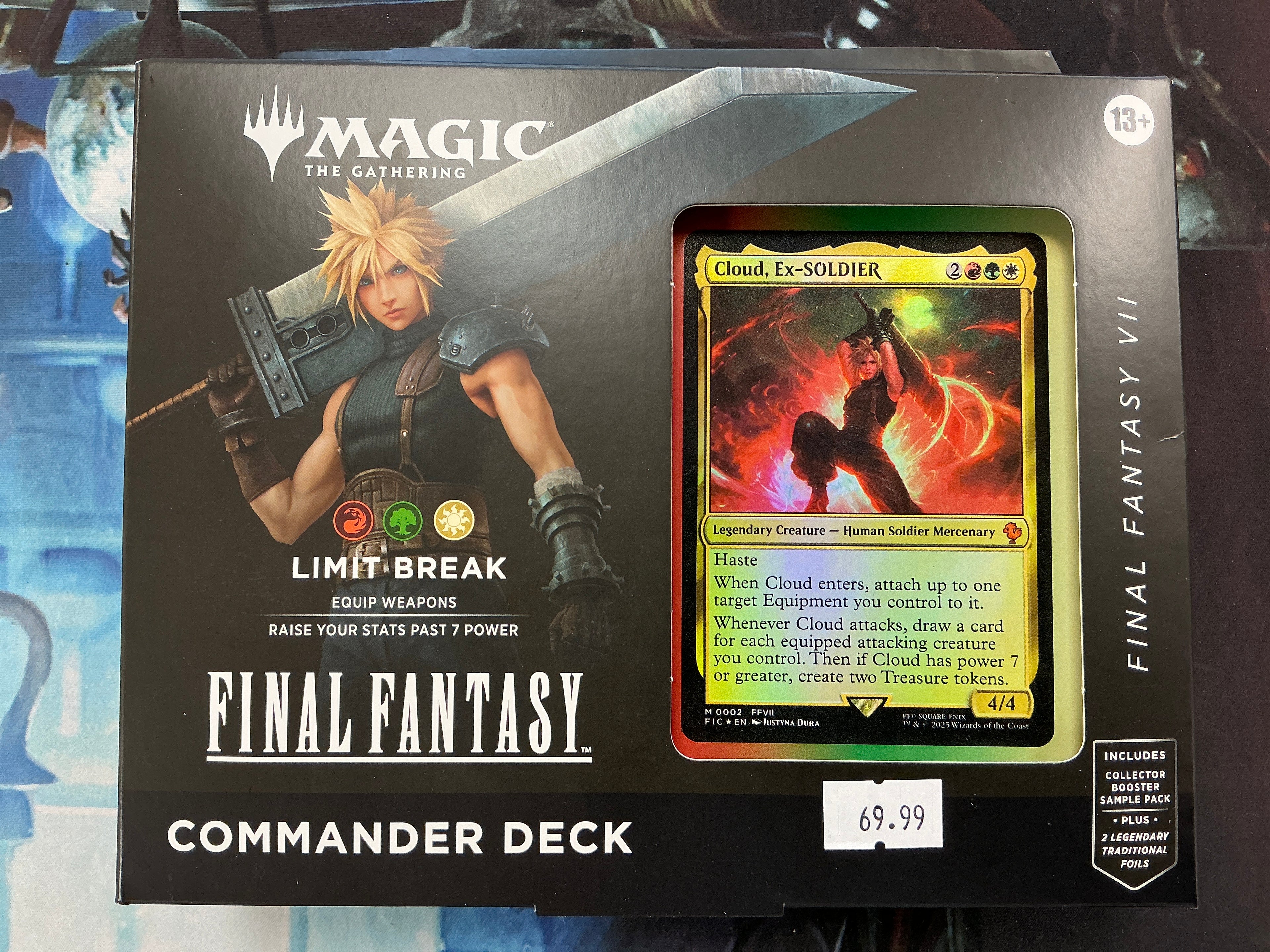 Magic: The Gathering Pre-constructed Commander Deck - Cloud, Ex-Soldier