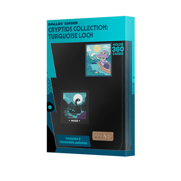 Binder: 9-Pocket DOMARU Cryptids Collection- Turquoise Loch
