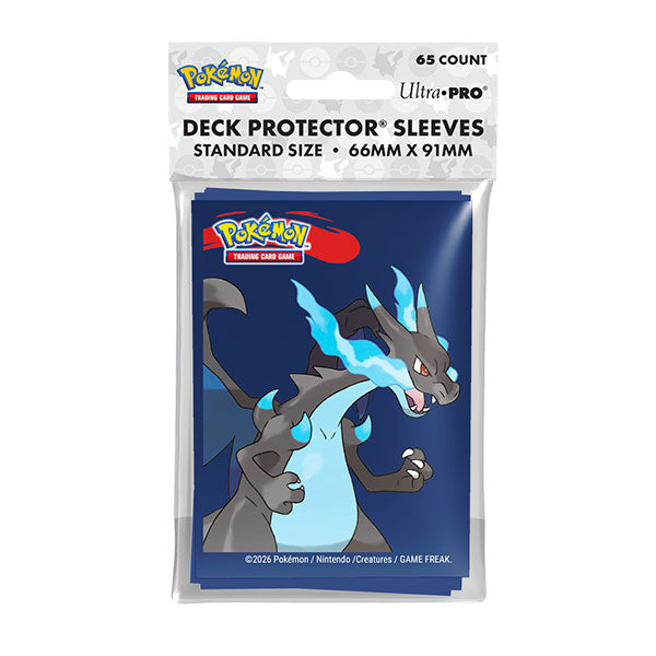 Ultra PRO: Deck Protectors: Pokemon- Mega Charizard X (65ct)