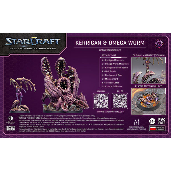 StarCraft TMG: Zerg- Kerrigan (Primal Kerrigan), Hero Expansion Set