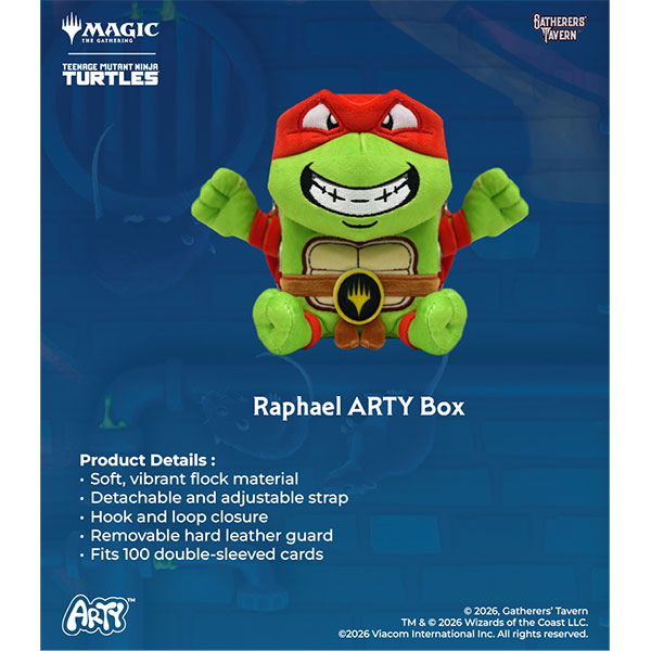 Deckbox: MTG ARTY Box- Teenage Mutant Ninja Turtles