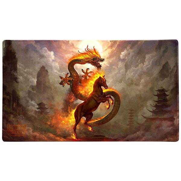 Dragon Shield: Playmat w/ Tube- 'Fire Horse 2026' Art, Limited Edition