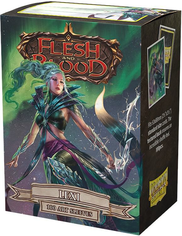 Dragon Shield Sleeves: Standard MATTE 'Flesh and Blood' - Lexi (100ct)