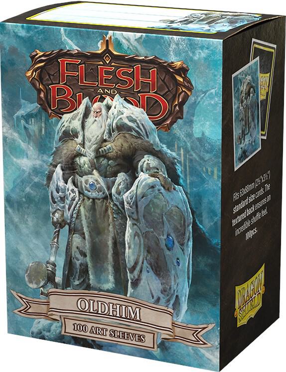 Dragon Shield Sleeves: Standard MATTE 'Flesh and Blood' - Oldhim (100ct)
