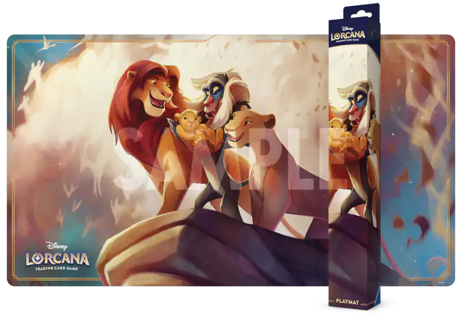 Playmat: Disney Lorcana- Set 13- Attack on the Vine - Circle of Life.