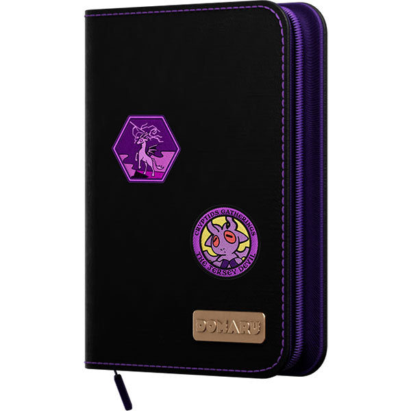 Binder: 4-Pocket DOMARU Cryptids Collection- Velvet Night