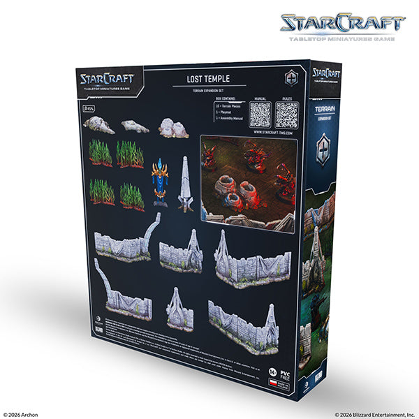 StarCraft TMG: Terrain- Lost Temple, Terrain Expansion Set