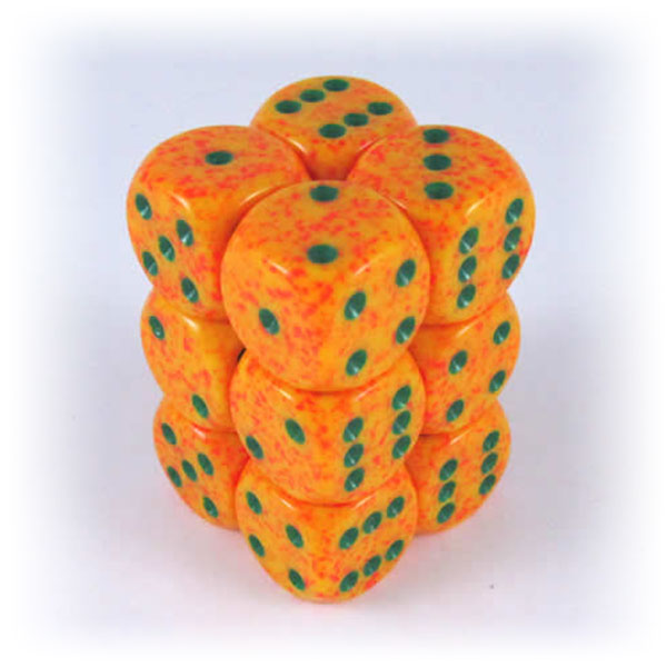 Chessex: 16mm 12d6 Speckled Dice