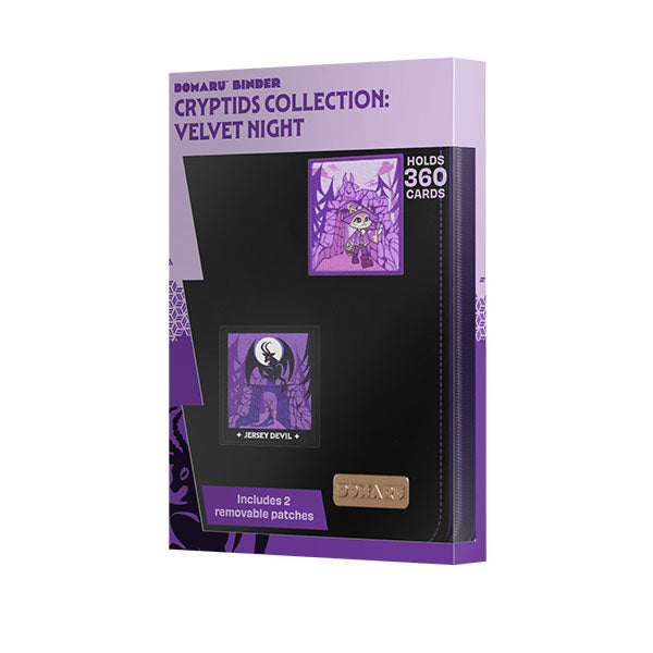 Binder: 9-Pocket DOMARU Cryptids Collection- Velvet Night