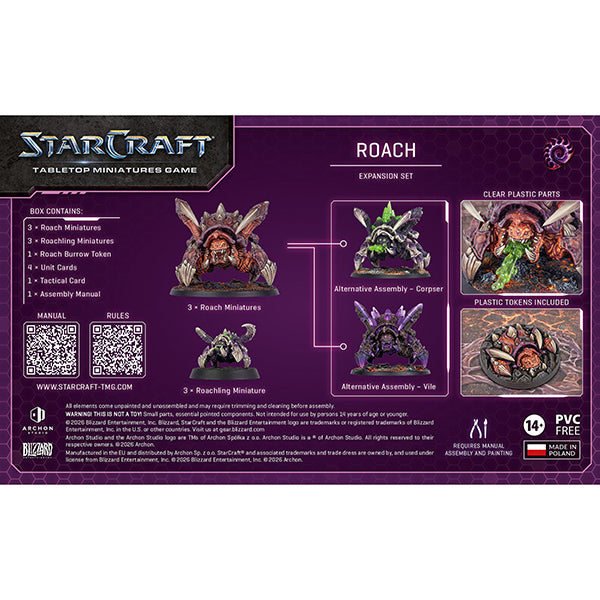 StarCraft TMG: Zerg- Roach, Expansion Set